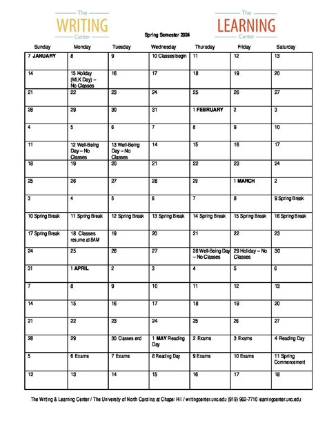 academic calendar uncg|uncg academic calendar fall 2024.